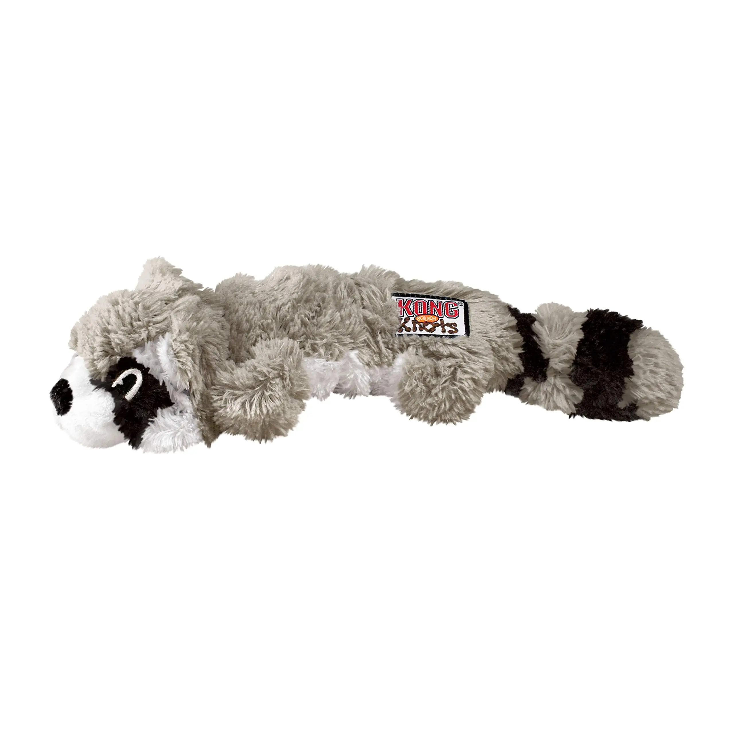 KONG - Scrunch Knots Raccoon - Internal Knotted Ropes and Minimal Stuffing for Less Mess - For Medium/Large Dogs
KONG - Scrunch Knots Raccoon - Internal Knotted Ropes and Minimal Stuffing for Less Mess - For Medium/Large Dogs