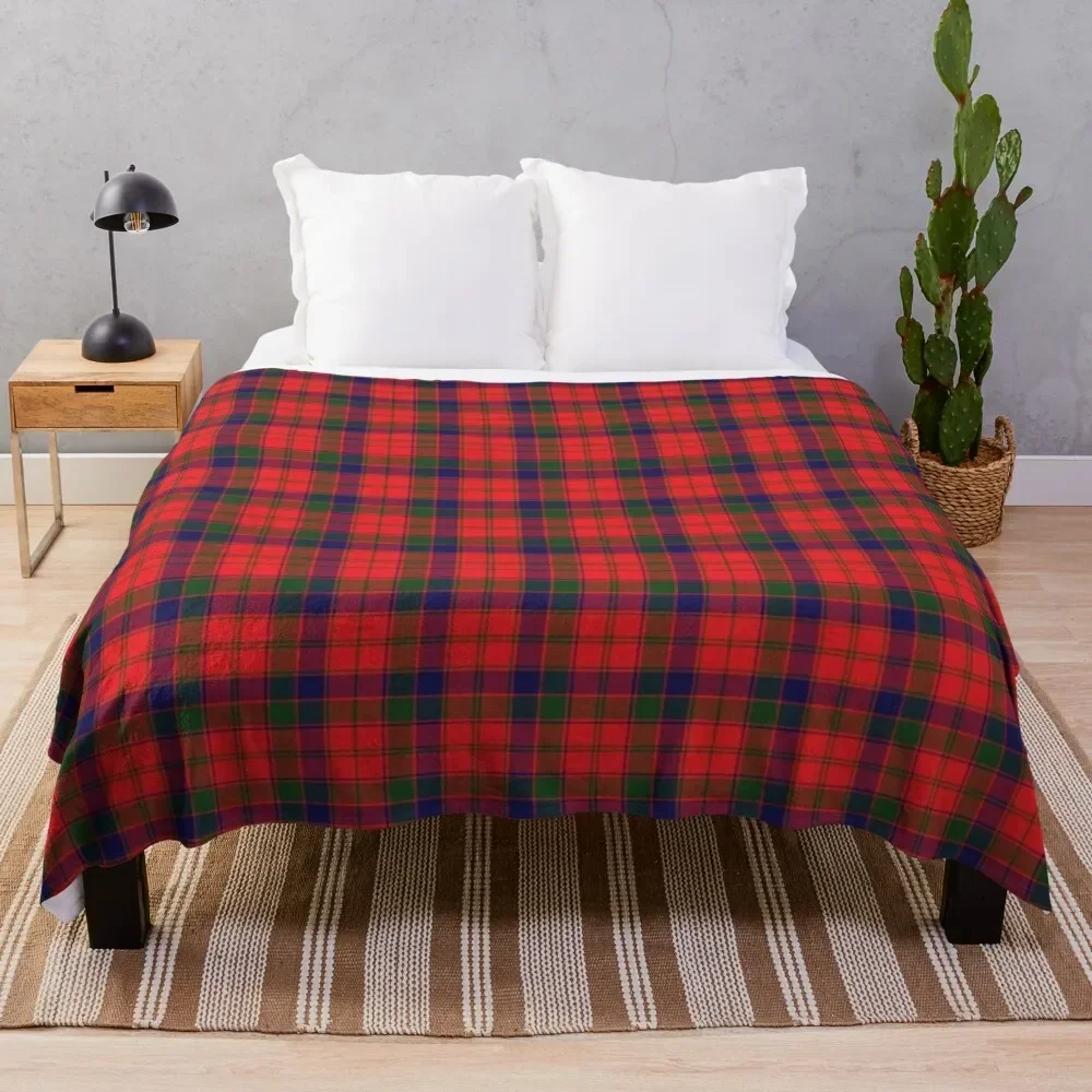 

Роскошное Брендовое покрывало для дивана из клетчатой ткани Clan Robertson, теплые покрывала для кровати
