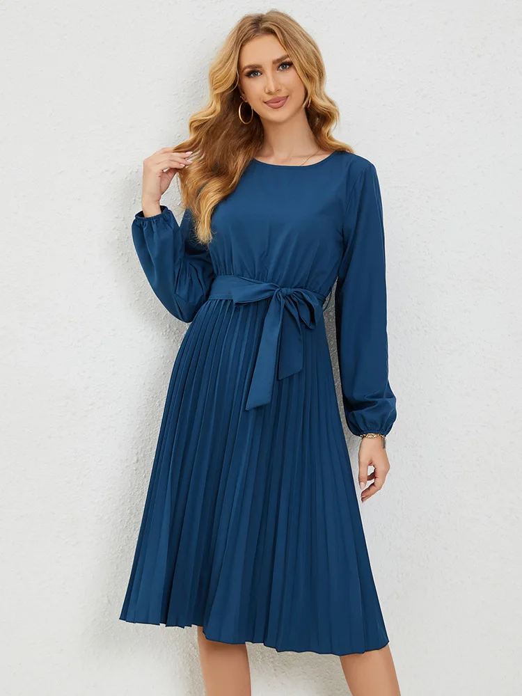 HOT⭐Elegant Womens Solid Drawstring Long Sleeve Pullover Midi Dress Ladies Spring A-Line Ruffled Party Gowns Clubwear Cocktail
HOT⭐Elegant Womens Solid Drawstring Long Sleeve Pullover Midi Dress Ladies Spring A-Line Ruffled Party Gowns Clubwear Cocktail