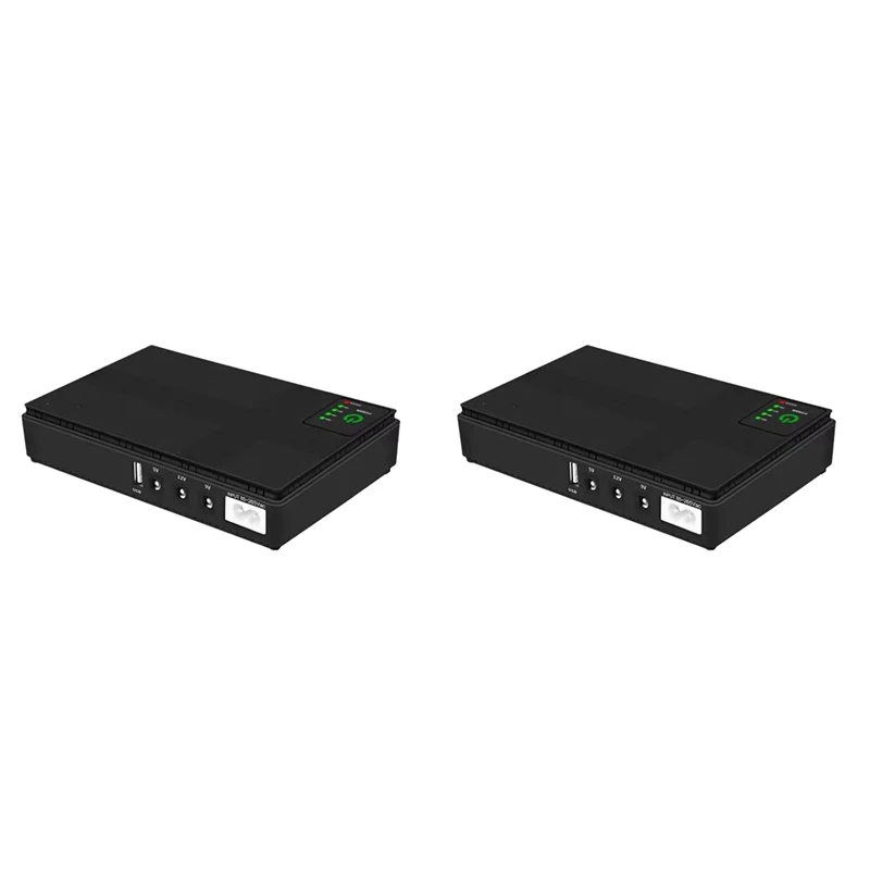 

Источник бесперебойного питания JABS 2X 5 в 9 в 12 В, мини-USB 10400 мАч, резервное копирование батареи для Wi-Fi маршрутизатора CCTV (вилка ЕС)