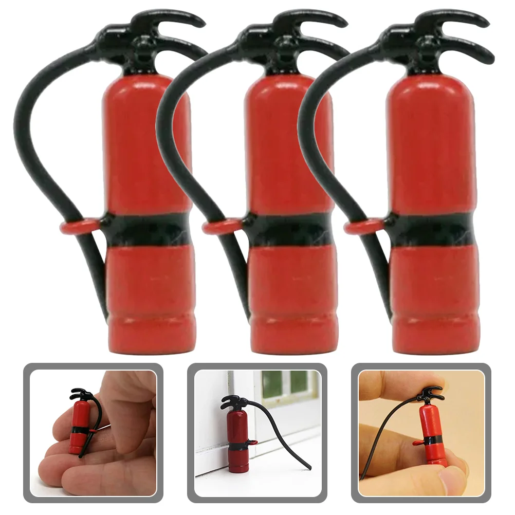 3pcs Mini Fire Extinguisher Decor House Layout Scene Decor Mini House Accessories 1:12
3pcs Mini Fire Extinguisher Decor House Layout Scene Decor Mini House Accessories 1:12