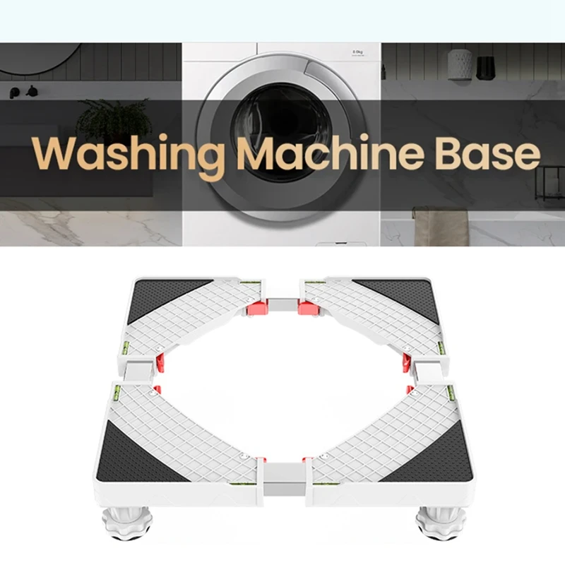 1 Piece Washing Machine Holder Floor Trolley Adjustable Base For Dryer Refrigerator
1 Piece Washing Machine Holder Floor Trolley Adjustable Base For Dryer Refrigerator