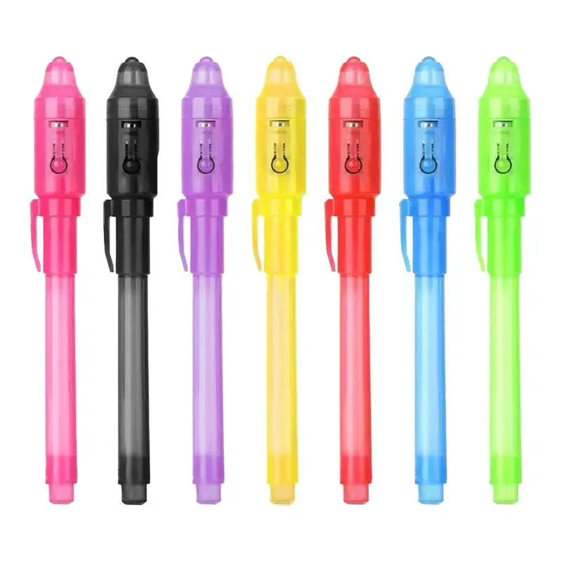 Invisible Ink Pen Highlighter Pen 7Pcs Drawing Secret Learning Magic Pen For Kids Party Favors Ideas Gifts Novelty Toy
Invisible Ink Pen Highlighter Pen 7Pcs Drawing Secret Learning Magic Pen For Kids Party Favors Ideas Gifts Novelty Toy
