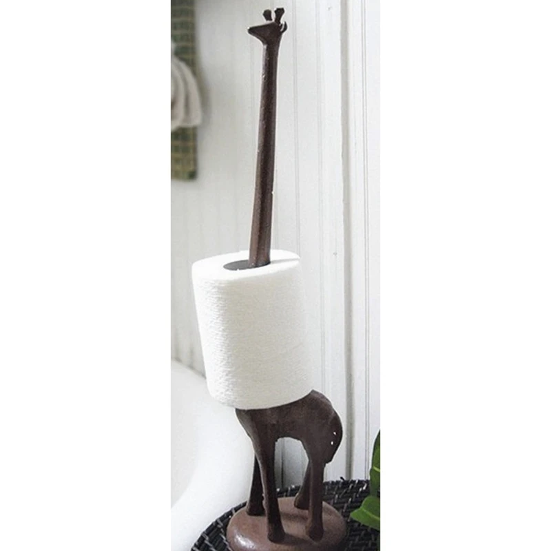 Cast Iron Toilet Tissue Holder, Freestanding Giraffe Paper Towel Holder, Decorative Paper Stand For Bathroom Durable Easy To Use
Cast Iron Toilet Tissue Holder, Freestanding Giraffe Paper Towel Holder, Decorative Paper Stand For Bathroom Durable Easy To Use