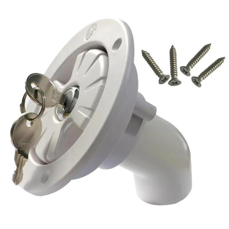 Gravity Water Fill Leakproof Water Filler Gravity Freshwater Inlet Lockable Leakproof Water Filler With 2 Keys For RV Caravan
Gravity Water Fill Leakproof Water Filler Gravity Freshwater Inlet Lockable Leakproof Water Filler With 2 Keys For RV Caravan