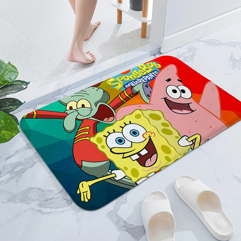 Rug for Kids Bedroom S-SpongeBobs Lovely Foot Mat Non Slip Hallway Room Floor Carpet Children's Room Modern Home Decoration
Rug for Kids Bedroom S-SpongeBobs Lovely Foot Mat Non Slip Hallway Room Floor Carpet Children's Room Modern Home Decoration