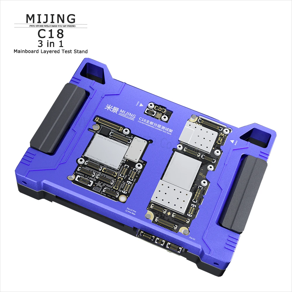 Mainboard Layered Test Stand MIJING C18 3 in 1 Motherboard Middle Layer Tester Platform Tools For iphone 11 Pro Max
Mainboard Layered Test Stand MIJING C18 3 in 1 Motherboard Middle Layer Tester Platform Tools For iphone 11 Pro Max