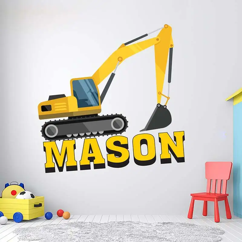 M706 Construction Truck Wall Stickers Children's Room Decoration Custom Nursery Art Decal Stickers
M706 Construction Truck Wall Stickers Children's Room Decoration Custom Nursery Art Decal Stickers