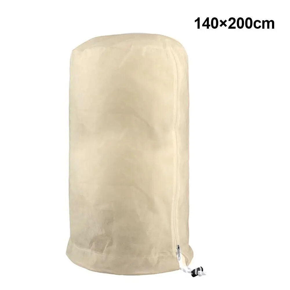 Winter Jacket Plant Frost Protection Bags 3 Size Variations Non Woven Material Ensure Plants' Health Beige/White
Winter Jacket Plant Frost Protection Bags 3 Size Variations Non Woven Material Ensure Plants' Health Beige/White