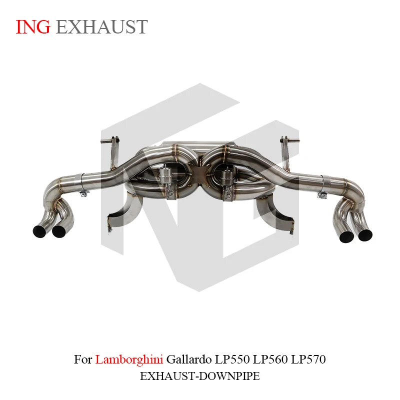 ING Ss304 Remote Vacuum Valve Tube Catback for Lamborghini Gallardo LP550 560 570 5.2 V10 Muffler Performance Exhaust System
ING Ss304 Remote Vacuum Valve Tube Catback for Lamborghini Gallardo LP550 560 570 5.2 V10 Muffler Performance Exhaust System