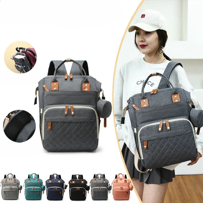 Large capacity mother bag multi-functional portable treasure mother storage backpack multi-layer maternal bag nylon multi-color
Large capacity mother bag multi-functional portable treasure mother storage backpack multi-layer maternal bag nylon multi-color