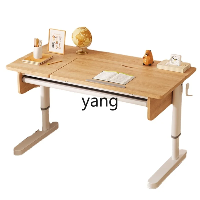 Yjq Children's Study Desk Solid Wood Desk Primary School Student Household Writing Desk Adjustable Table Chair Suit
Yjq Children's Study Desk Solid Wood Desk Primary School Student Household Writing Desk Adjustable Table Chair Suit