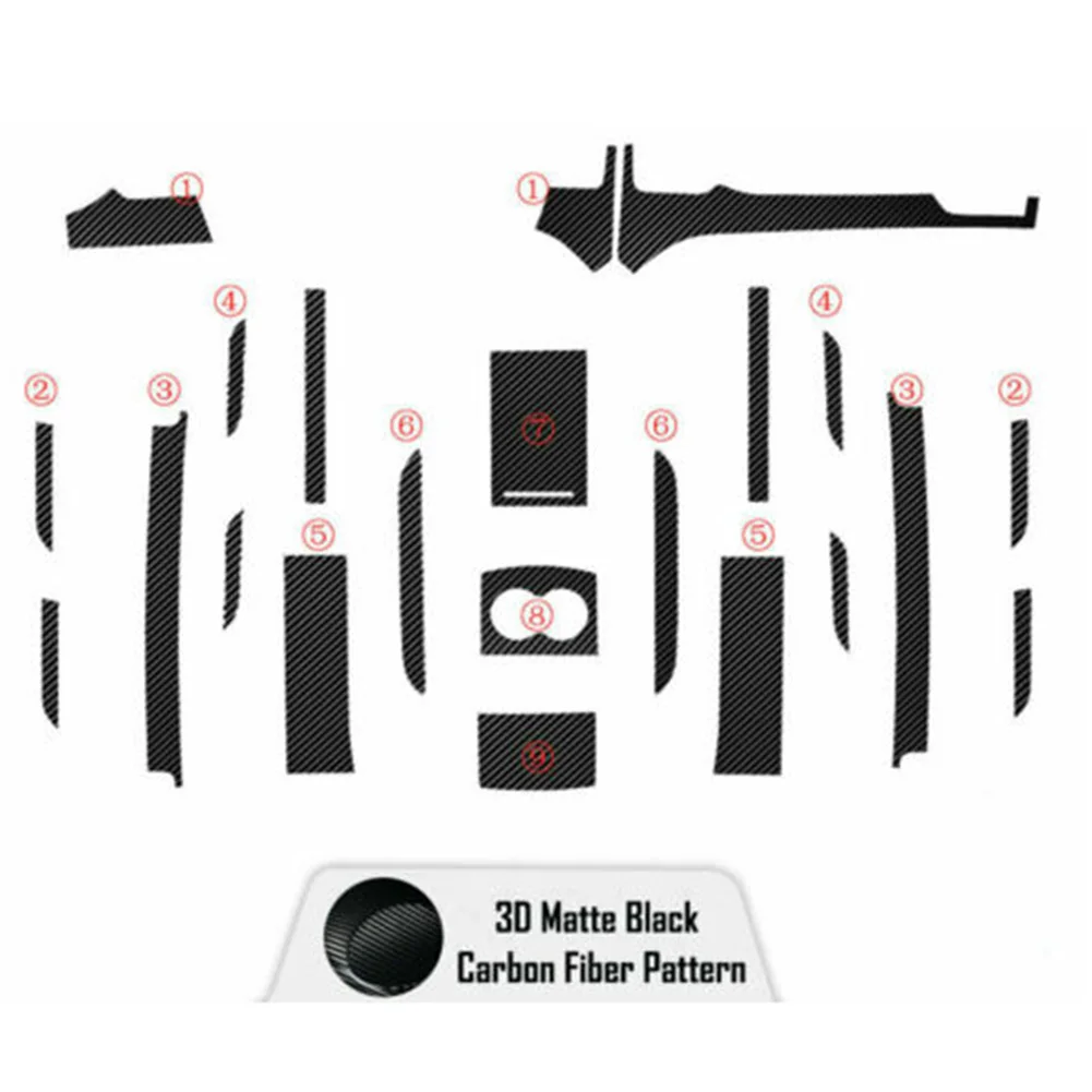 1 Set For Tesla Model X/S 2012-2021 Center Console Wrap Vinyl Sticker Trims 3D Carbon Fiber Black Vinyl Car Interior Stickers
1 Set For Tesla Model X/S 2012-2021 Center Console Wrap Vinyl Sticker Trims 3D Carbon Fiber Black Vinyl Car Interior Stickers