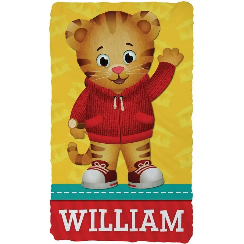 

daniel tiger kids' throw blanket - daniel