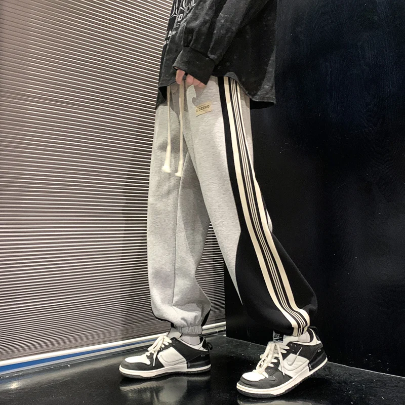 Spring Men Side Striped Jogger Harem Pant Hip Hop Cargo Pants Harajuku 2024 Streetwear Sweatpants Casual Fashion Track Trousers
Spring Men Side Striped Jogger Harem Pant Hip Hop Cargo Pants Harajuku 2024 Streetwear Sweatpants Casual Fashion Track Trousers