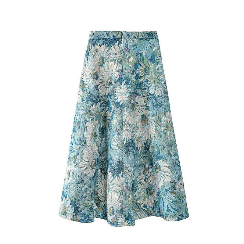 Korean Vintage Oil Painting Skirt Flower Big Swing Umbrella Skirt 2023 High Waist Slim Plus Size Women Long Aline Skirt
Korean Vintage Oil Painting Skirt Flower Big Swing Umbrella Skirt 2023 High Waist Slim Plus Size Women Long Aline Skirt