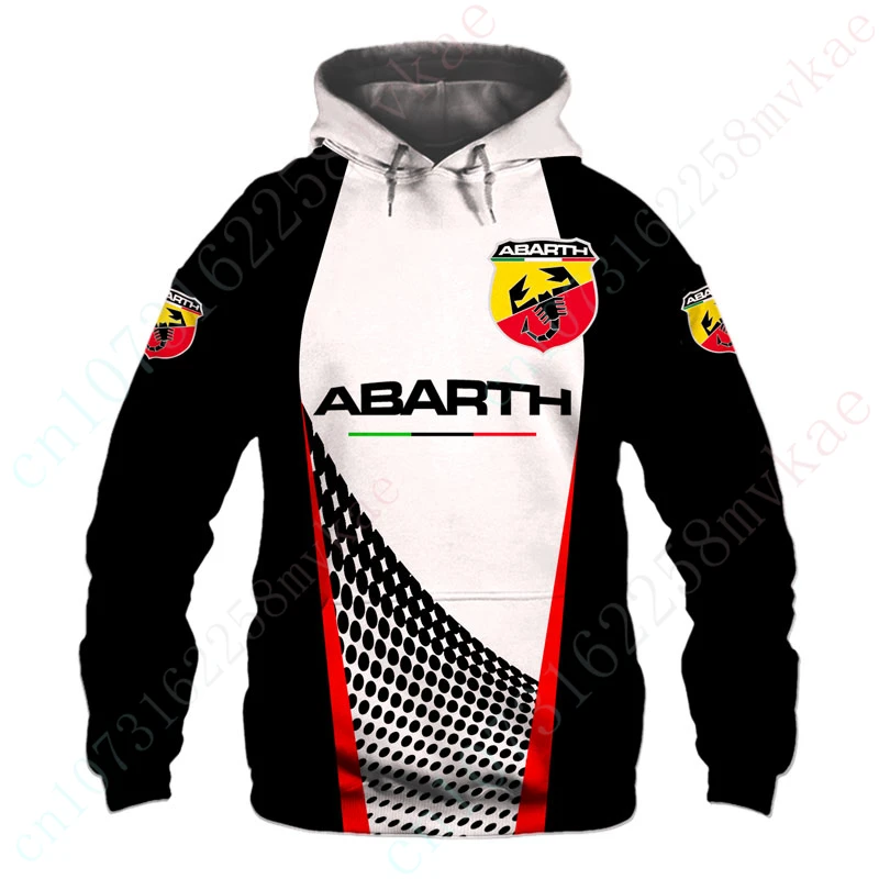 

Abarth Harajuku Men's Clothing Top Anime Zip Hoodies Unisex Sweatshirt Casual 3D Printing Oversize Hoodie Essentials Streetwear