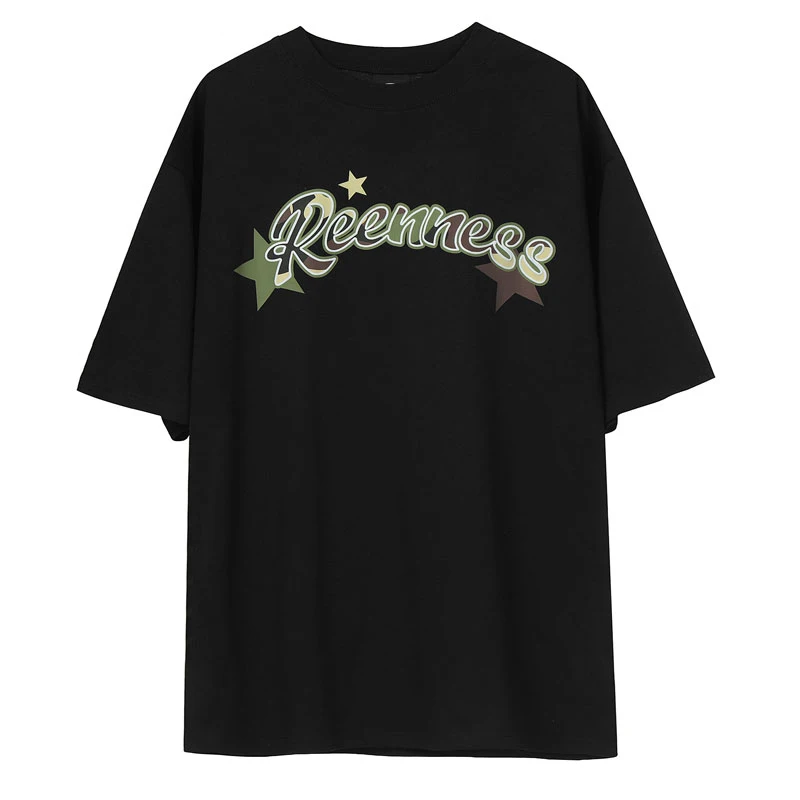 Harajuku Gothic Streetwear Punk T Shirt Letter Star Print Tshirt 2023 Hip Hop Fashion Casual Loose Cotton Tee Shirts Summer Tops
Harajuku Gothic Streetwear Punk T Shirt Letter Star Print Tshirt 2023 Hip Hop Fashion Casual Loose Cotton Tee Shirts Summer Tops