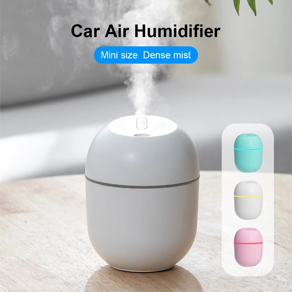HOT NEW 220ML Humidificador Min Air Humidifier Ultrasonic Aromatherapy Diffuser Cool Mist Sprayer LED Night Lamp For Home Car
HOT NEW 220ML Humidificador Min Air Humidifier Ultrasonic Aromatherapy Diffuser Cool Mist Sprayer LED Night Lamp For Home Car