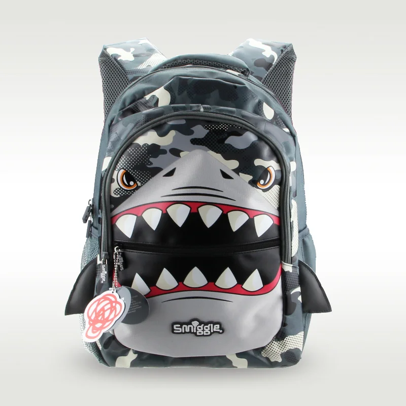 Australia Original Smiggle Children's Schoolbag Boys Elementary School Students Shoulder Backpack Gray Dazzling Jaws 7-12 Years
Australia Original Smiggle Children's Schoolbag Boys Elementary School Students Shoulder Backpack Gray Dazzling Jaws 7-12 Years