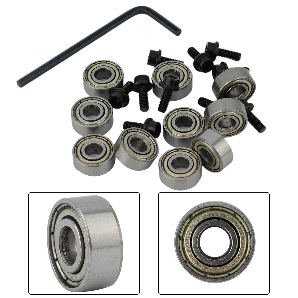 Hex Key Wrench Router Bit Bearing Steel Wood Accessories Attachment Ball Bearings Guide Replacement Router Bits
Hex Key Wrench Router Bit Bearing Steel Wood Accessories Attachment Ball Bearings Guide Replacement Router Bits