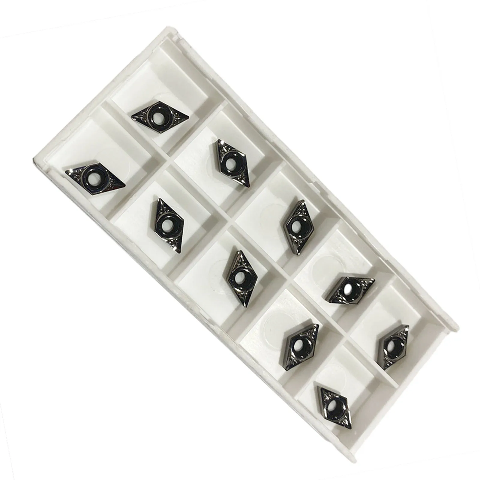10pcs Carbide Lathe Insert For Cut Large Margins Process DCGT070202-AK H01 Aluminum Cutting Carbide Lathe Insert Accessories
10pcs Carbide Lathe Insert For Cut Large Margins Process DCGT070202-AK H01 Aluminum Cutting Carbide Lathe Insert Accessories