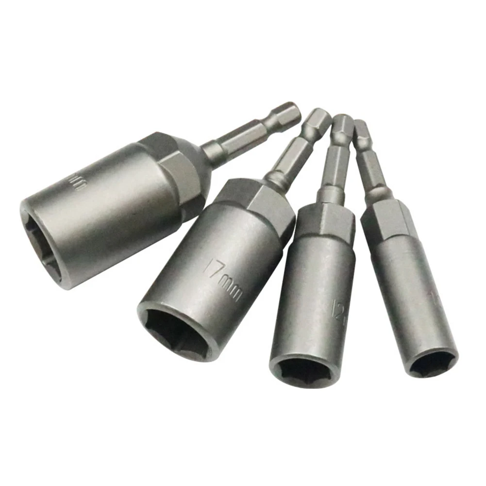 Socket Adapter Hex Sockets Hex Shank Impact Nut Driver Set Set 5.5/6/7/8/9/10/11/12/13/14MM Chrome Vanadium Steel
Socket Adapter Hex Sockets Hex Shank Impact Nut Driver Set Set 5.5/6/7/8/9/10/11/12/13/14MM Chrome Vanadium Steel