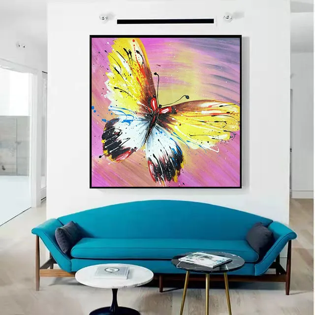 Hand-Painted Insect Oil Painting, Colorful Butterfly Wall, Artistic Drawing, Texture, Suitable For Children's Indoor Stud
Hand-Painted Insect Oil Painting, Colorful Butterfly Wall, Artistic Drawing, Texture, Suitable For Children's Indoor Stud