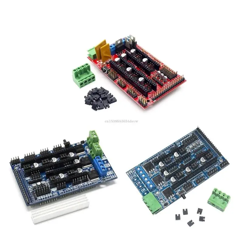 3D Printer RAMPS Compatible Control Board Easy Installation RAMPS 1.4/RAMPS 1.5/RAMPS 1.6 Control Repap
3D Printer RAMPS Compatible Control Board Easy Installation RAMPS 1.4/RAMPS 1.5/RAMPS 1.6 Control Repap