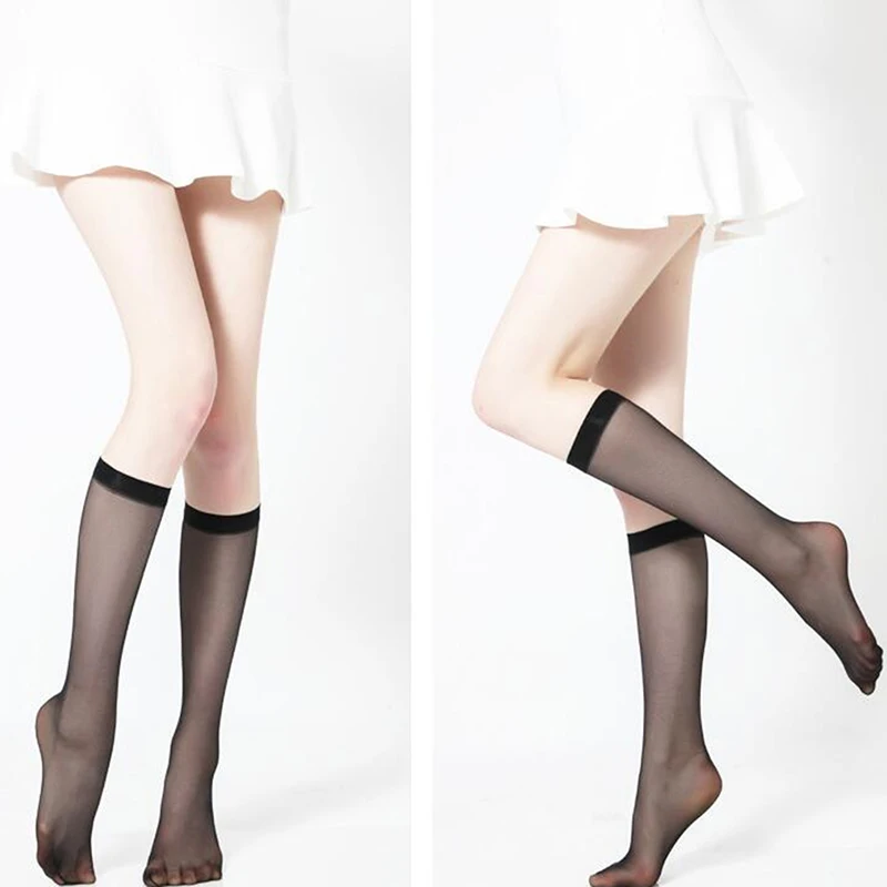 Sexy Women Stockings Transparent Crystal Knee High Socks Summer Thin Nylon Stockings Elastic Fishnet Girl Fashion Long Leg Socks
Sexy Women Stockings Transparent Crystal Knee High Socks Summer Thin Nylon Stockings Elastic Fishnet Girl Fashion Long Leg Socks