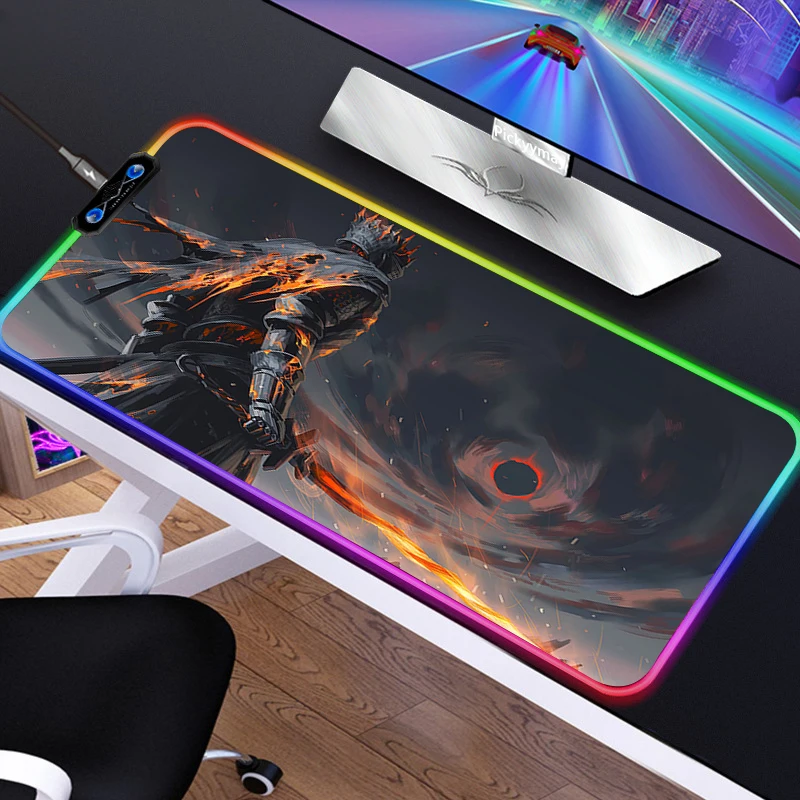 Dark Souls Mouse Pad RGB Gamer 900x400 Notbook Mouse Mat Gaming Mousepad Large Fashion Led Light Pad Mouse PC Desk Padmouse Mats
Dark Souls Mouse Pad RGB Gamer 900x400 Notbook Mouse Mat Gaming Mousepad Large Fashion Led Light Pad Mouse PC Desk Padmouse Mats