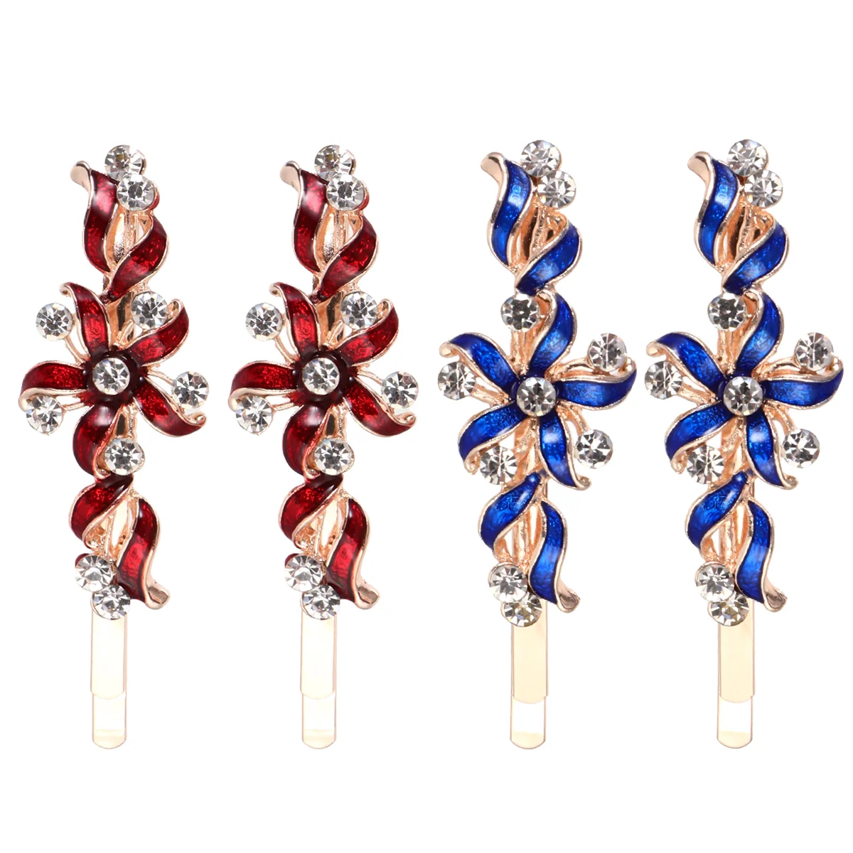 2 Pairs Branch Leaf Hairpin Bobby Girl Clip Women Clips Decorative Rhinestone Pins Alloy Antlers 
2 Pairs Branch Leaf Hairpin Bobby Girl Clip Women Clips Decorative Rhinestone Pins Alloy Antlers