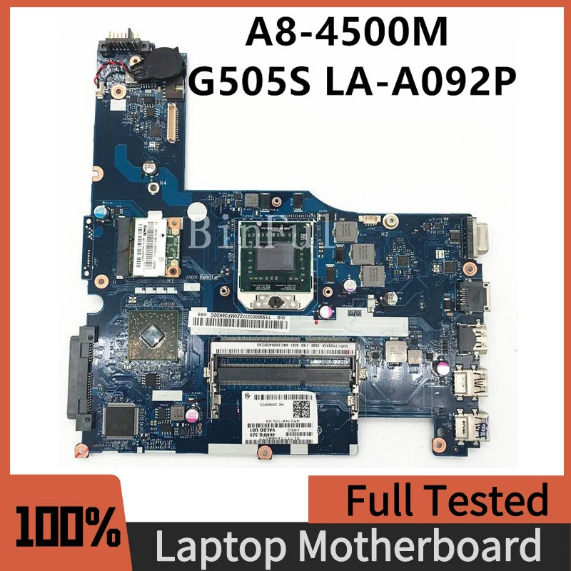 Оригинальная материнская плата для ноутбука Lenovo Ideapad G505S, материнская плата VALGC_G0 AMD W/Φ ЦПУ, 100% Исправная работа
Оригинальная материнская плата для ноутбука Lenovo Ideapad G505S, материнская плата VALGC_G0 AMD W/Φ ЦПУ, 100% Исправная работа