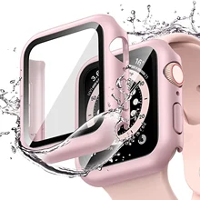 Cover For Apple watch band 45mm 41mm 44mm 40mm 42mm 38mm Tempered Glass Screen Protector accessories iWatch series 7 6 5 4 3 SE
Cover For Apple watch band 45mm 41mm 44mm 40mm 42mm 38mm Tempered Glass Screen Protector accessories iWatch series 7 6 5 4 3 SE