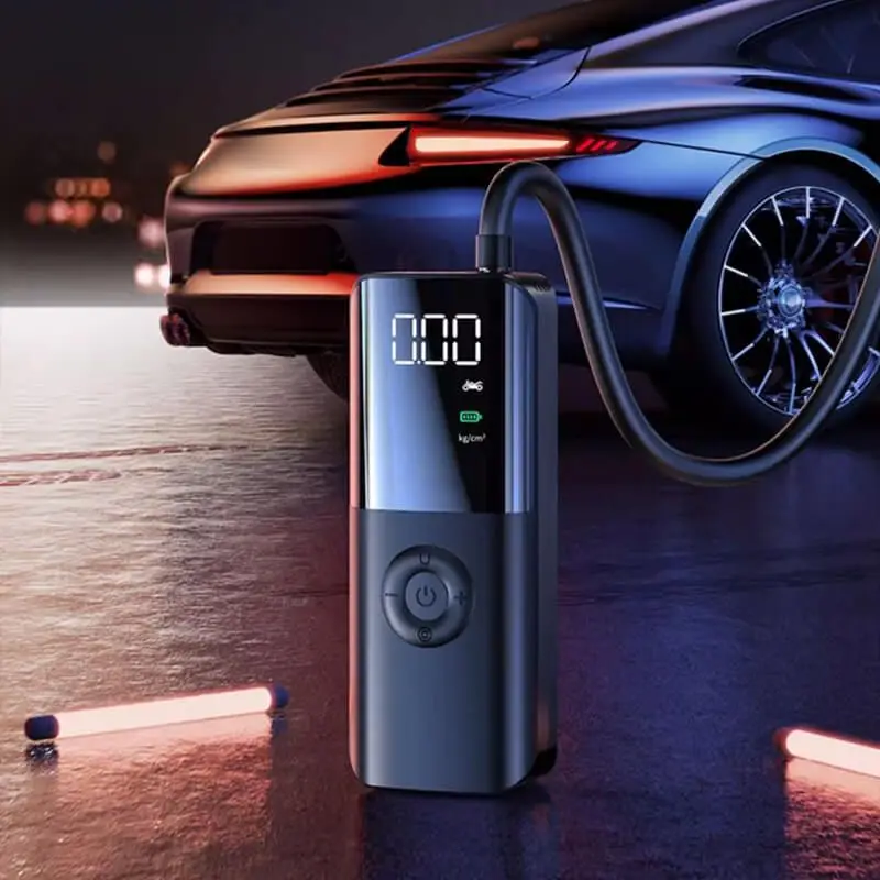 Intelligent Digital inflation pump 6000mAh Power Bank Wireless Electric Tire Inflator Car Air Compressor Tire Air Pump for Car
Intelligent Digital inflation pump 6000mAh Power Bank Wireless Electric Tire Inflator Car Air Compressor Tire Air Pump for Car