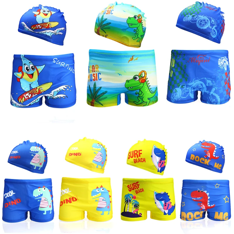 2023 Baby Boys Summer Swimming Trunks Cute Cartoon Print Children Beachwear Kids Swimsuit Dinasour Boys Swimwear Trunks With Hat
2023 Baby Boys Summer Swimming Trunks Cute Cartoon Print Children Beachwear Kids Swimsuit Dinasour Boys Swimwear Trunks With Hat