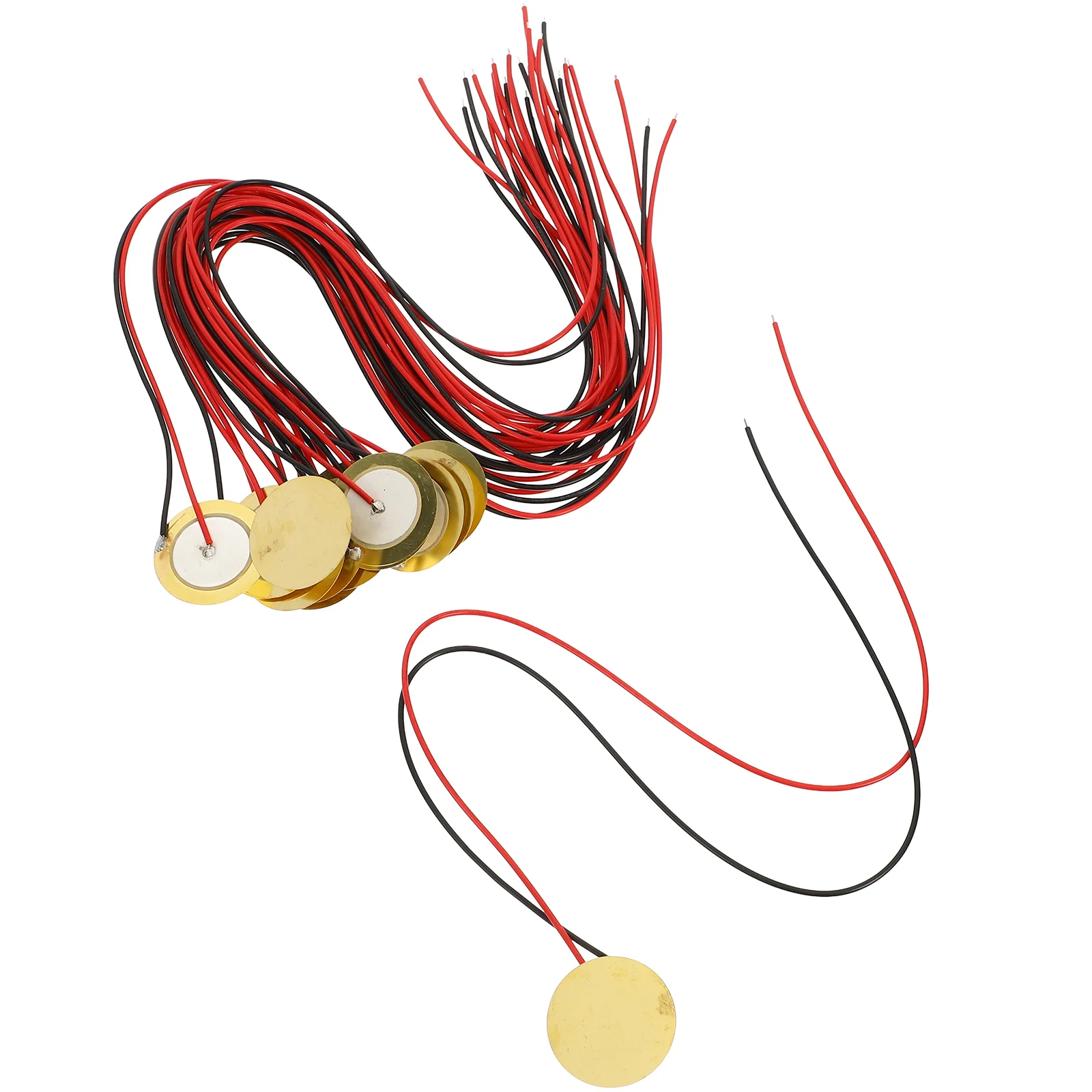 15 Pcs Guitar Pickups Piezoelectric Transducer Disc Trigger Buzzer Drum Discs Diaphragm
15 Pcs Guitar Pickups Piezoelectric Transducer Disc Trigger Buzzer Drum Discs Diaphragm