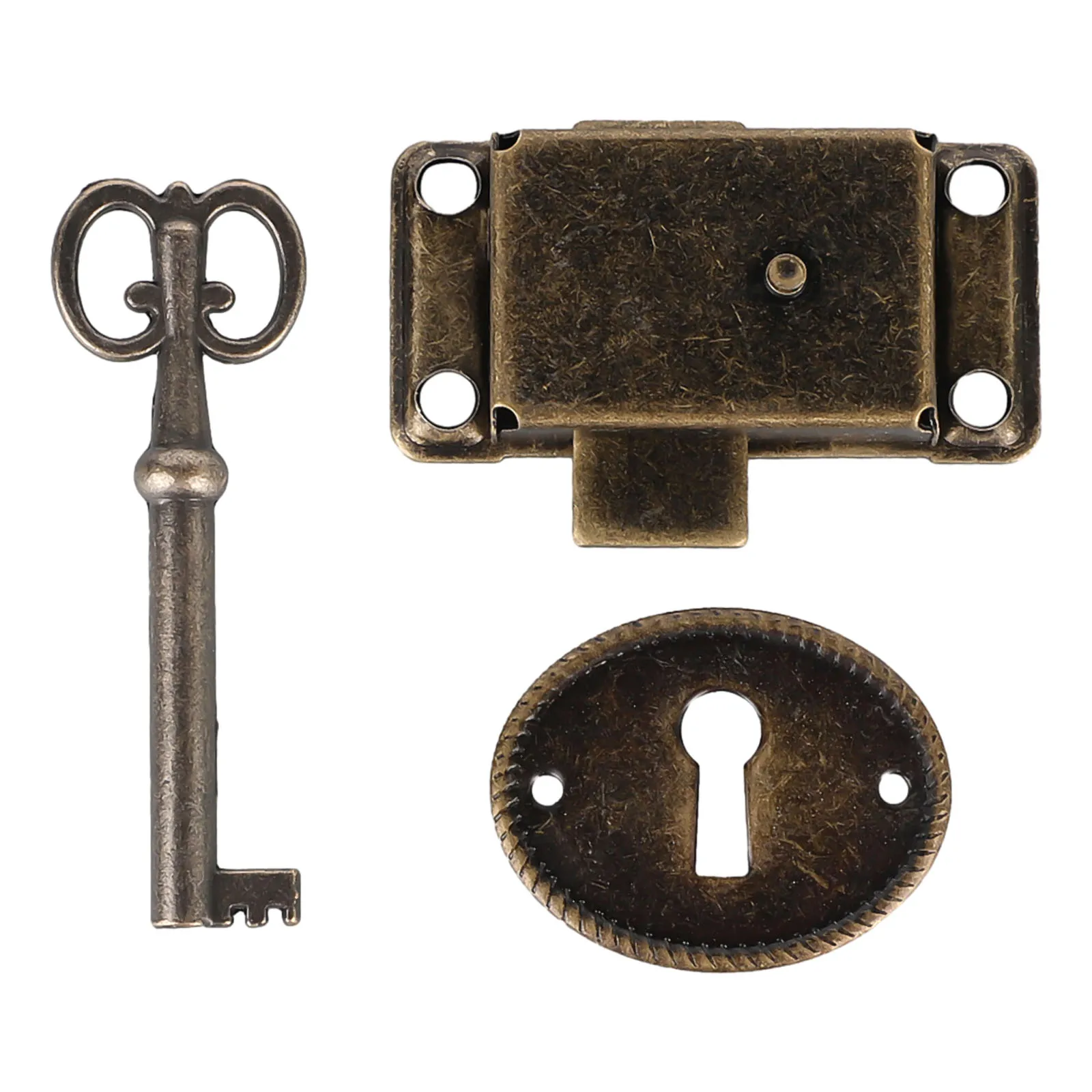 Durable Cabinet Door Lock With Keys 2 Sets Antique Closet For Drawer Furniture Hardware Jewelry Box Replacement
Durable Cabinet Door Lock With Keys 2 Sets Antique Closet For Drawer Furniture Hardware Jewelry Box Replacement