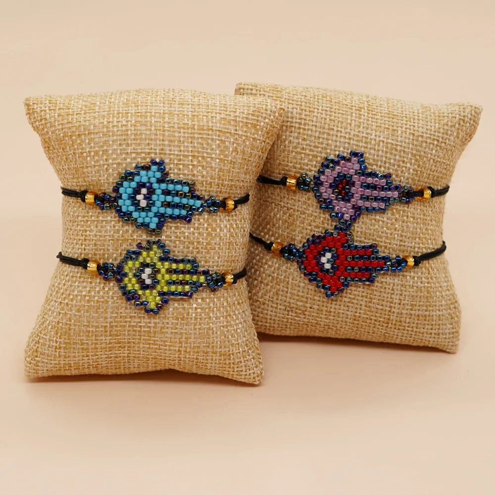 Регулируемый браслет ручной работы в богемном стиле
Регулируемый браслет ручной работы в богемном стиле