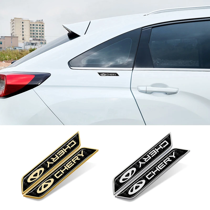 

Car Body Sticker Fender Trunk for Chery Cowin E3 Eastar QQ QQ3 QQ6 Tiggo Turbo V5 Arrizo Fengyun Amulet M11 Emblem Accessories