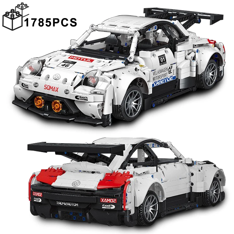 1785PCS Technical MOC White Beetle Car 10252 Building Blocks Assemble Bricks Toys Classic Vehicle with Motor Gifts For Kids Boy
1785PCS Technical MOC White Beetle Car 10252 Building Blocks Assemble Bricks Toys Classic Vehicle with Motor Gifts For Kids Boy