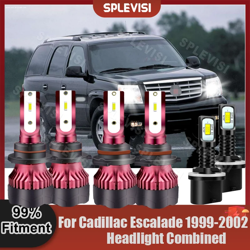 Super Bright 6000K 9V-36V High Low Beam Foglight Combination Set For Cadillac Escalade 1999 2000 2001 2002 Car Headlight Foglamp
Super Bright 6000K 9V-36V High Low Beam Foglight Combination Set For Cadillac Escalade 1999 2000 2001 2002 Car Headlight Foglamp