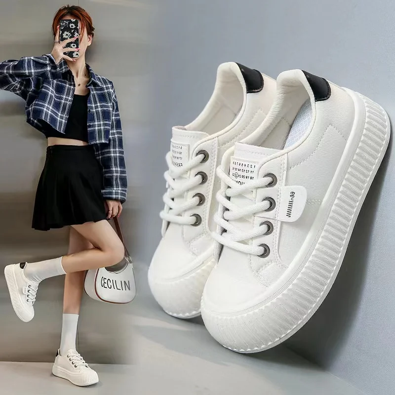 2023 Autumn New Korean Edition Big Head Shoes Women's Little White Shoes Low Top Casual Board Shoes Versatile Matsuke Shoes
2023 Autumn New Korean Edition Big Head Shoes Women's Little White Shoes Low Top Casual Board Shoes Versatile Matsuke Shoes