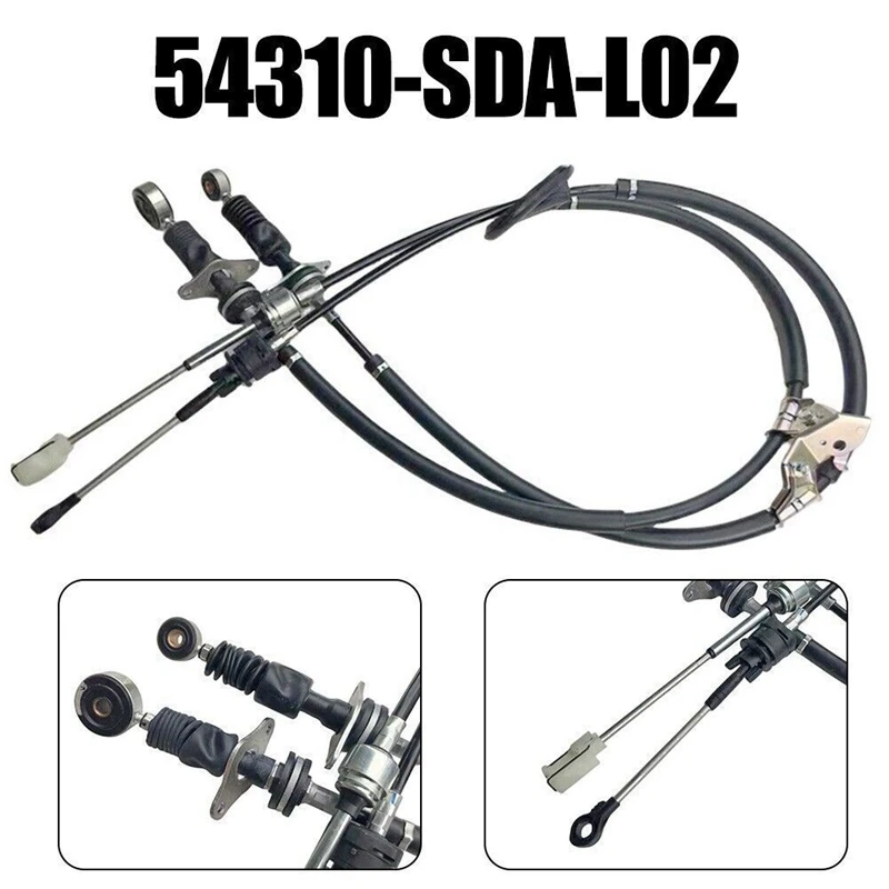 

Car Manual Shifter Cables Manual Shifter Cables Replace 54310-SDA-L02 For HONDA Accord K24 TSX 5/6 Speed 2003-2007