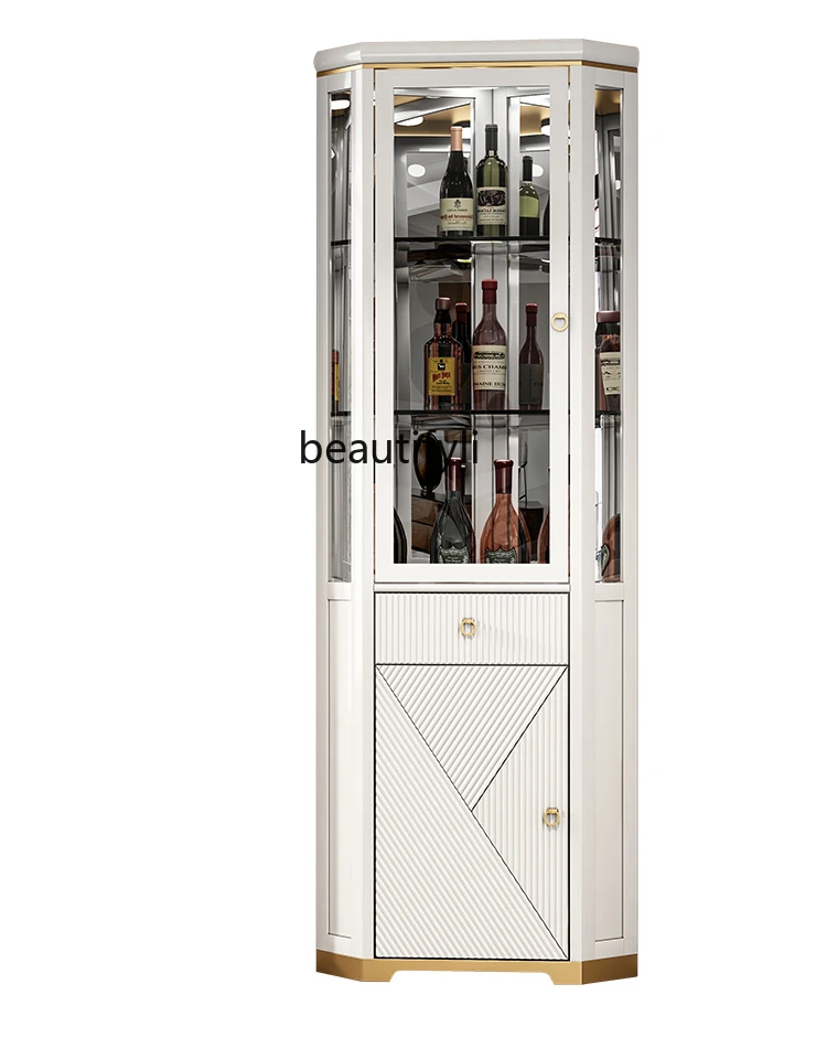 Light Luxury Solid Wood Wine Cabinet Corner Cabinet Wall Living Room Home Triangle Glass Door Modern Minimalist furniture
Light Luxury Solid Wood Wine Cabinet Corner Cabinet Wall Living Room Home Triangle Glass Door Modern Minimalist furniture