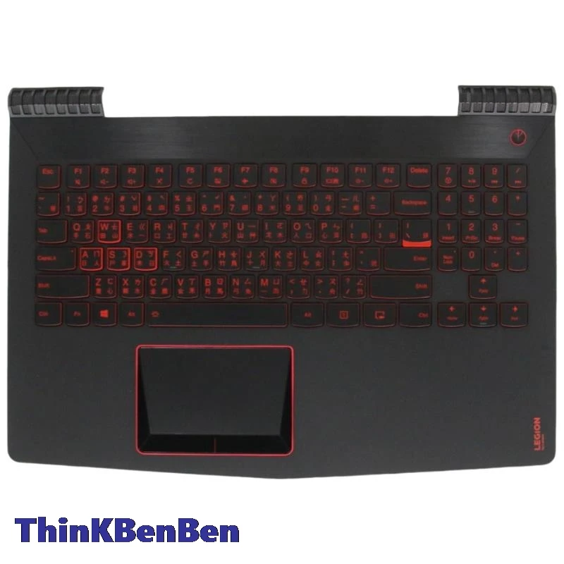 

TW Traditional Black Keyboard Upper Case Palmrest Shell Cover For Lenovo Legion Y520 15 R720 15IKBN 15IKBA 5CB0N00258