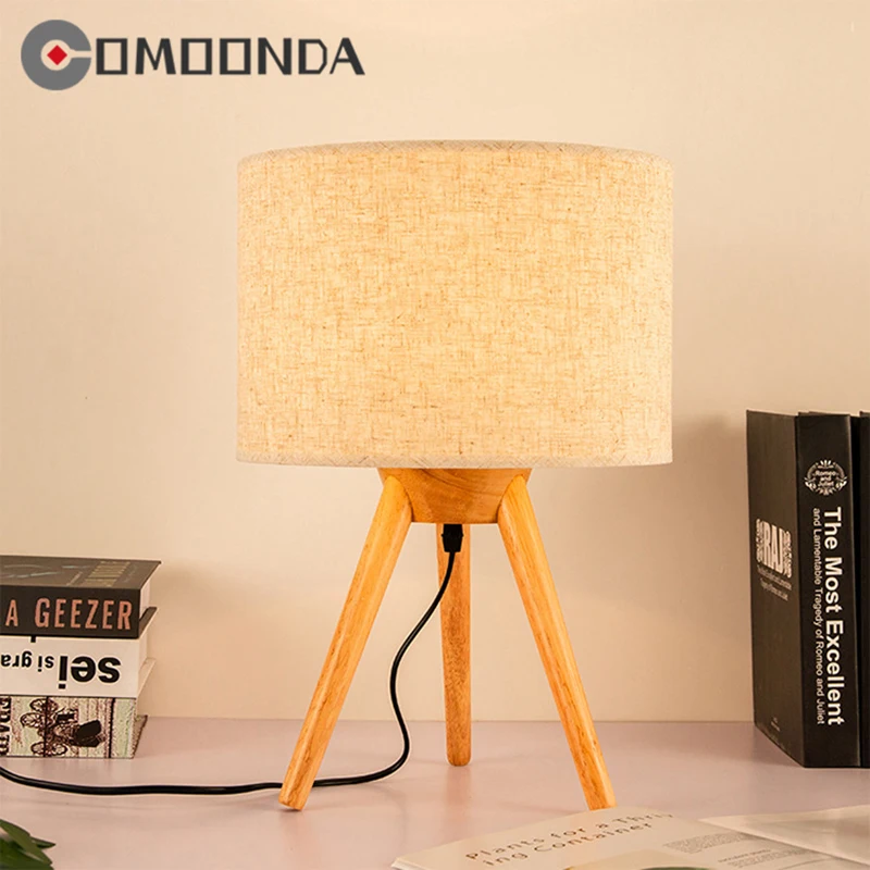 Desk Plug In Vintage Lamps Natural Wood Design Bedside Table Light Fabric Lampshade Home Decor Interior Night Lights With Switch
Desk Plug In Vintage Lamps Natural Wood Design Bedside Table Light Fabric Lampshade Home Decor Interior Night Lights With Switch