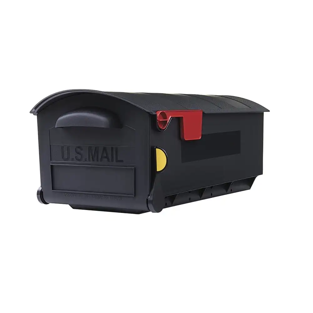 Architectural Mailboxes Patriot Large, Plastic, Post Mount Mailbox, Black, GMB515BAM
Architectural Mailboxes Patriot Large, Plastic, Post Mount Mailbox, Black, GMB515BAM