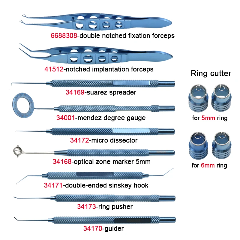 Титановый сплав с двойным вырезом, фотомагнитный разветвитель, набор колец для роговицы, офтальмологический хирургический инструмент
Титановый сплав с двойным вырезом, фотомагнитный разветвитель, набор колец для роговицы, офтальмологический хирургический инструмент
