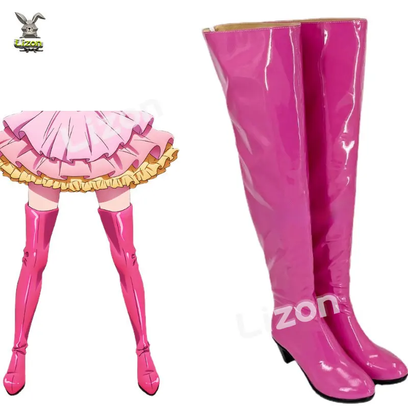 Anime Oshi No Ko Ai Hoshino Cosplay Boots Shoes Pink Mirror Bright Leather Custom Women Boots
Anime Oshi No Ko Ai Hoshino Cosplay Boots Shoes Pink Mirror Bright Leather Custom Women Boots